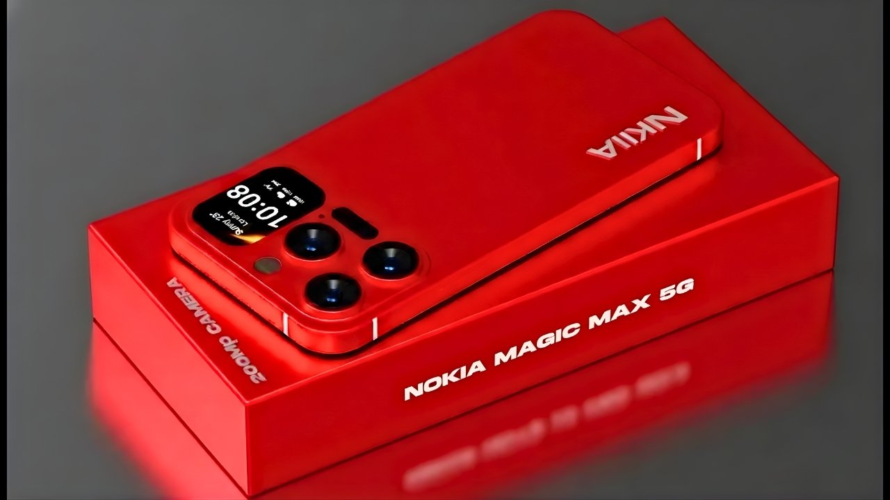 Nokia Magic Max 5G: smartphone con batería de 10000 mAh, 32 GB de RAM y diseño premium