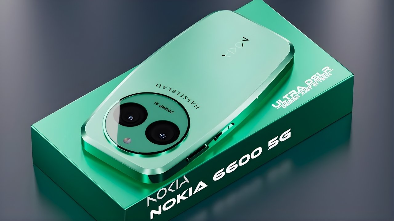 Nokia 6600 5G Ultra: el nuevo smartphone con cámara de 200 MP y batería de 6000 mAh
