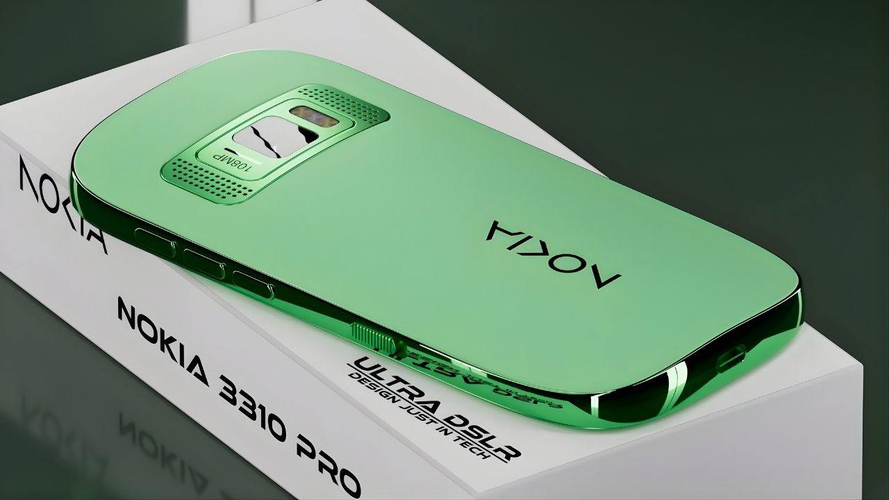 Nokia 3310 5G: el nuevo móvil con doble cámara estilo DSLR de 108 MP y batería de 10000 mAh
