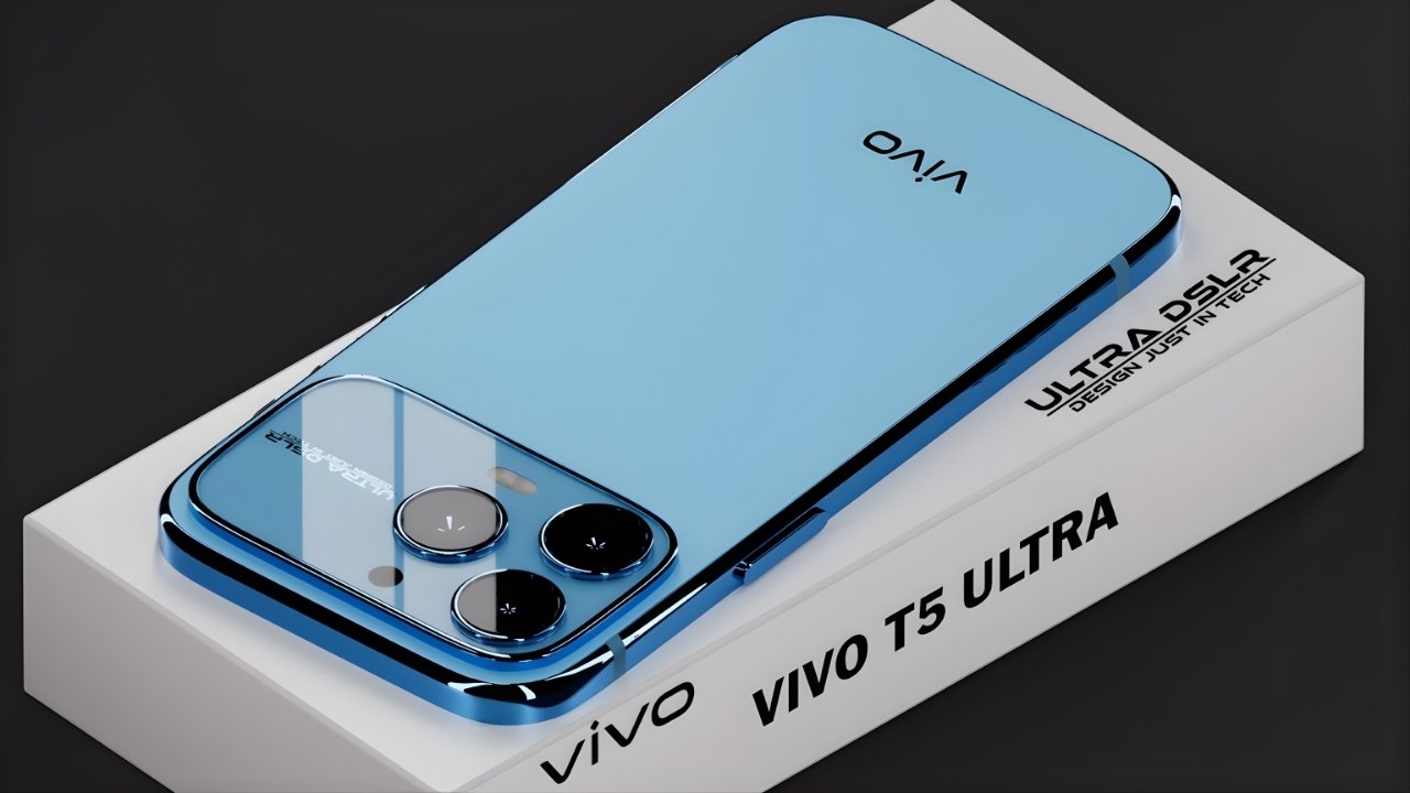 Vivo T5 Ultra 5G: smartphone con pantalla 4K, batería de 8000 mAh y 12 GB de RAM