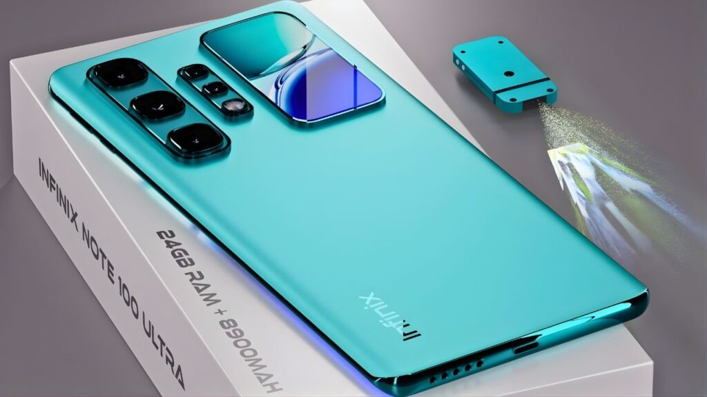 Infinix Note 100 Ultra: el nuevo smartphone con proyector, cámara de 300 MP, batería de 8900 mAh y 24 GB de RAM
